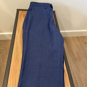 Banana Republic  x Guabello Connoisseur blue dress pant 31x30